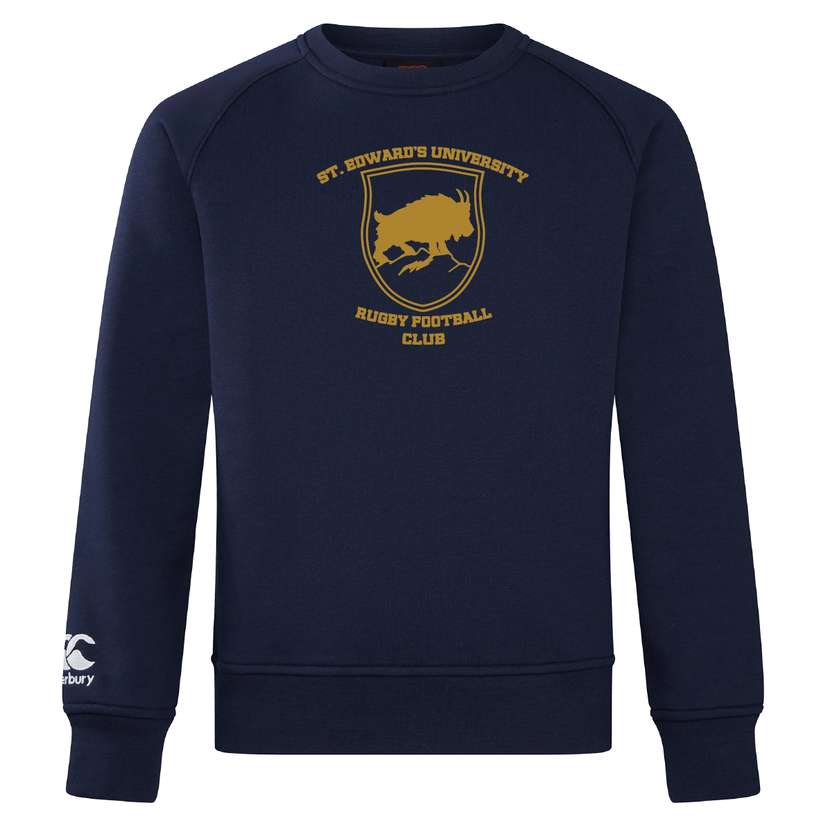 St Edwards University RFC Club Crew Sweatshirt by Canterbury