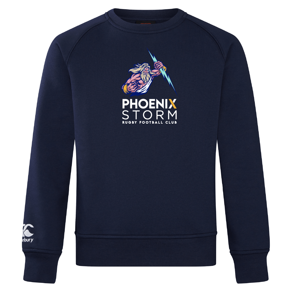 Phoenix Storm RFC Club Crew Sweatshirt by Canterbury