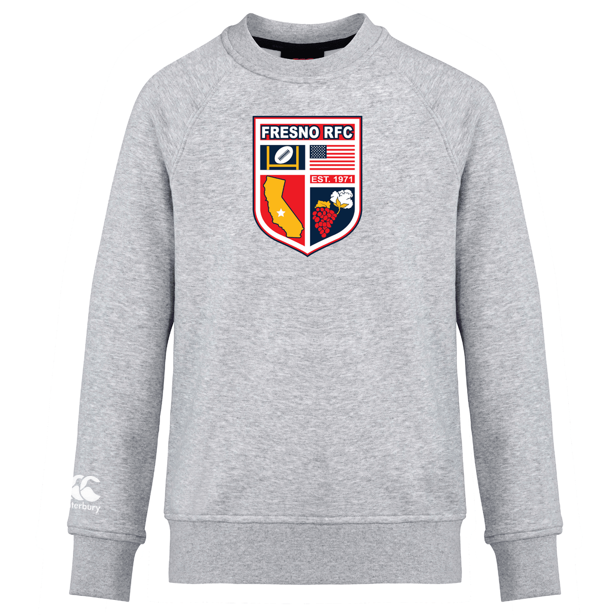 Fresno RFC Club Crew Sweatshirt by Canterbury