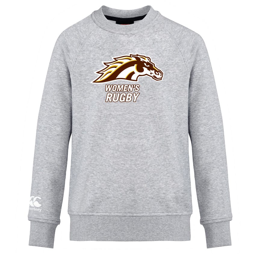 Western Michigan University Women's Rugby Club Crew Sweatshirt by Canterbury