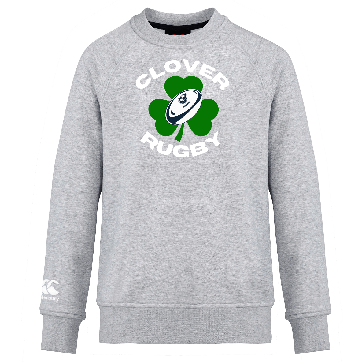 Clover Blue Eagles Rugby Club Crew Sweatshirt by Canterbury