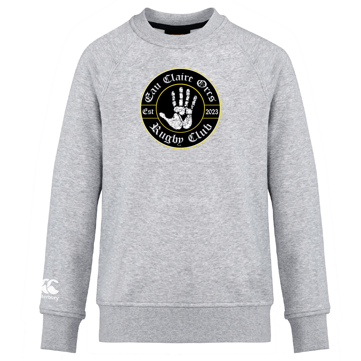 Eau Claire Orcs Club Crew Sweatshirt by Canterbury