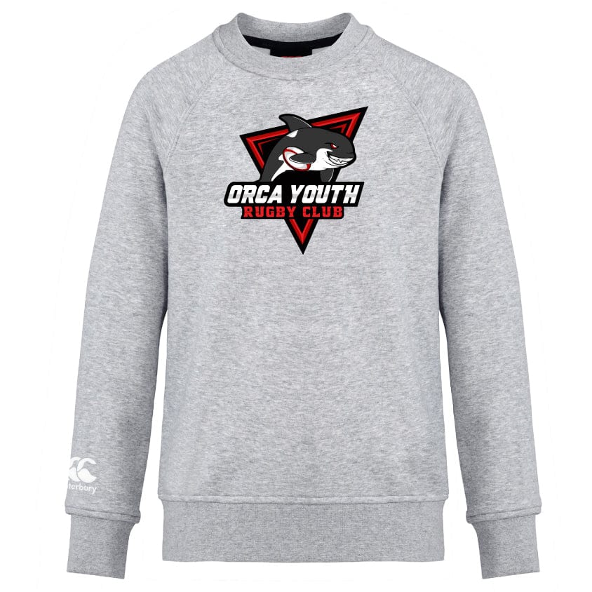 Orca Youth Club Crew Sweatshirt by Canterbury
