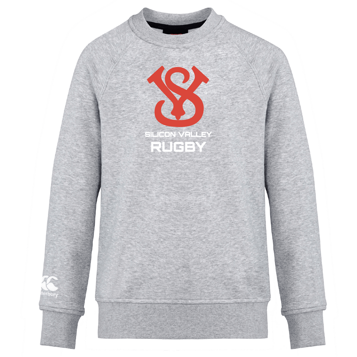 Silicon Valley Club Crew Sweatshirt by Canterbury