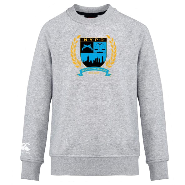 New York Police Dept. Rugby Club Crew Sweatshirt by Canterbury