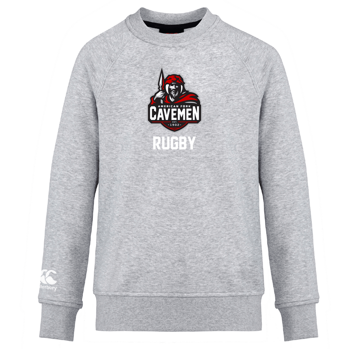 American Fork Cavemen Club Crew Sweatshirt by Canterbury