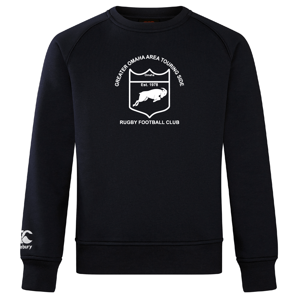 Omaha GOATS Rugby Club Crew Sweatshirt by Canterbury