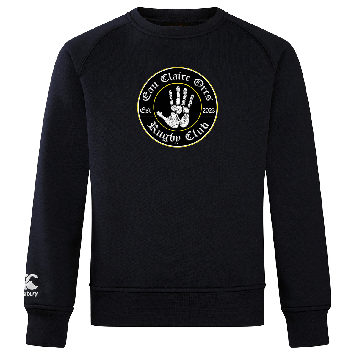 Eau Claire Orcs Club Crew Sweatshirt by Canterbury