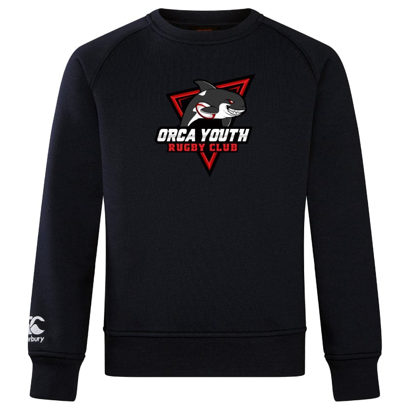 Orca Youth Club Crew Sweatshirt by Canterbury