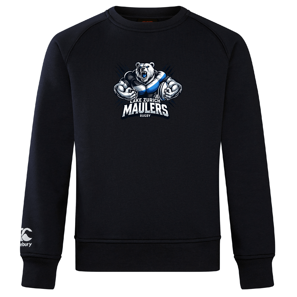 Lake Zurich Club Crew Sweatshirt by Canterbury