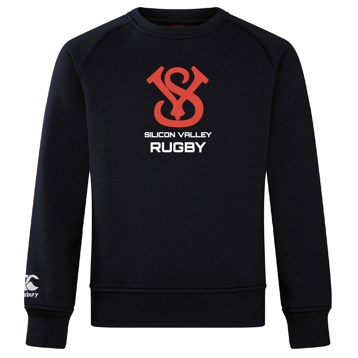 Silicon Valley Club Crew Sweatshirt by Canterbury