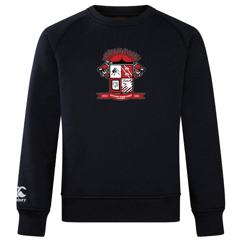 Battleship Women's Rugby Club Crew Sweatshirt by Canterbury