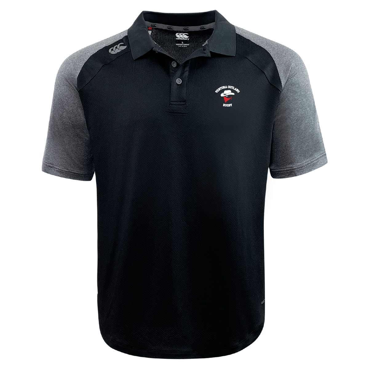 Ventura Outlaws Rugby Elite Polo by Canterbury