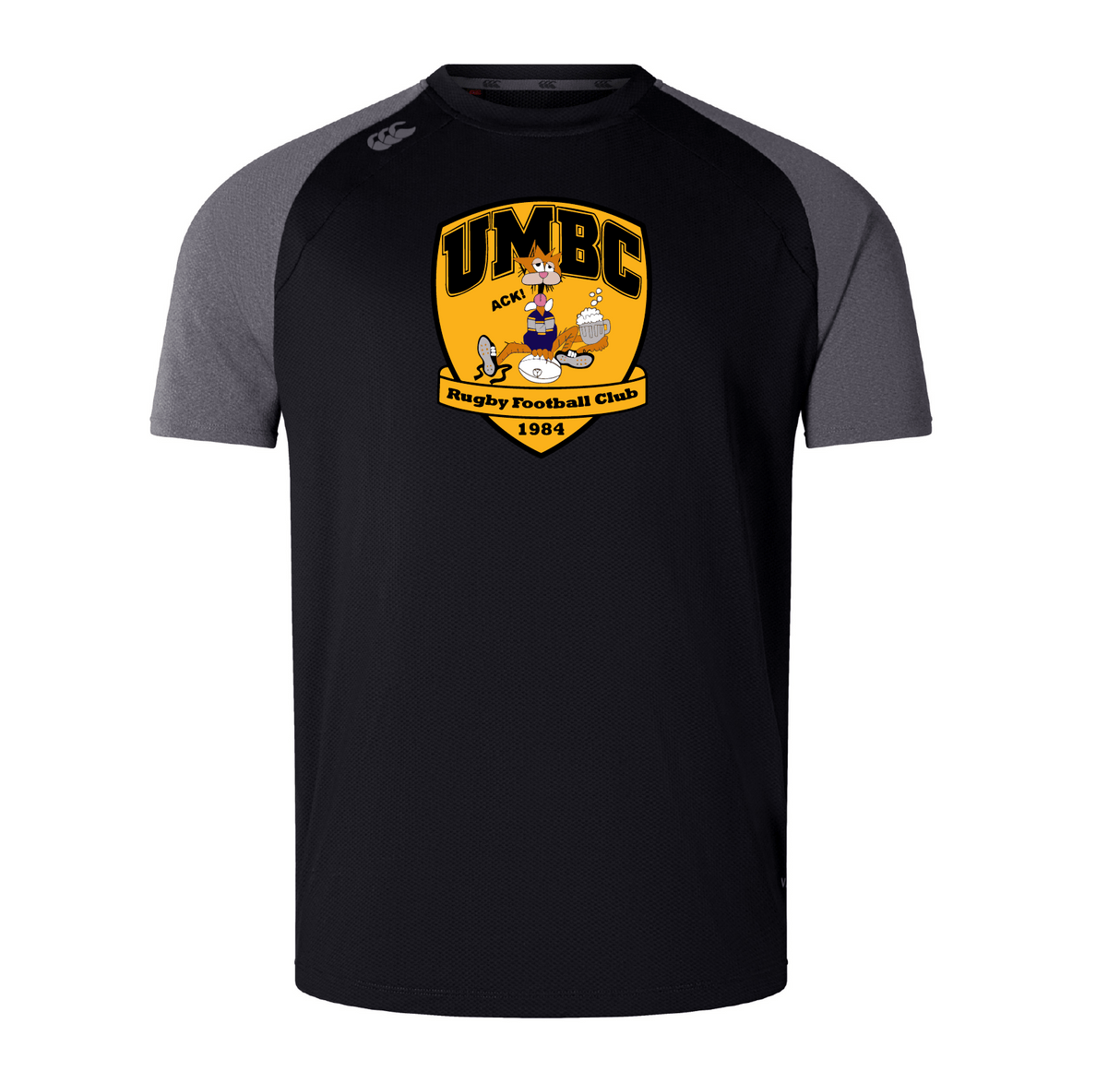 University of Maryland Baltimore County Rugby Elite Training Tee by Canterbury