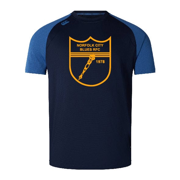 Norfolk Blues Elite Training Tee by Canterbury