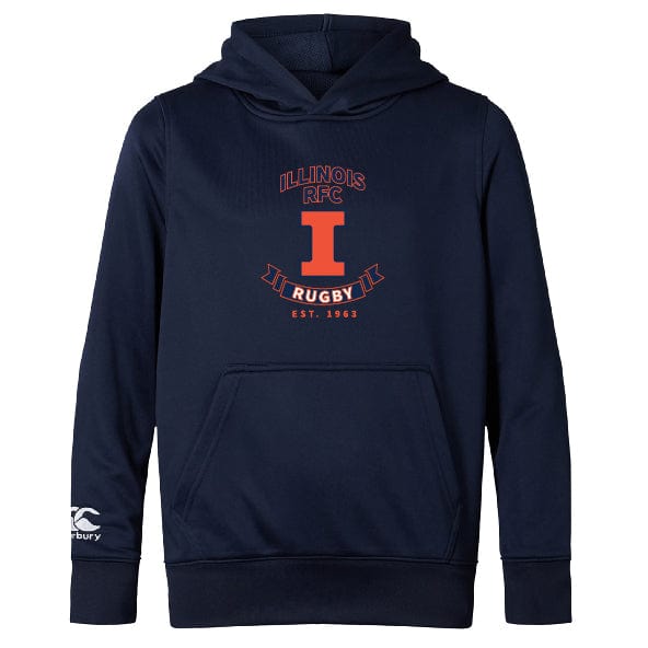 Illinois RFC Club Lightweight Hoodie by Canterbury