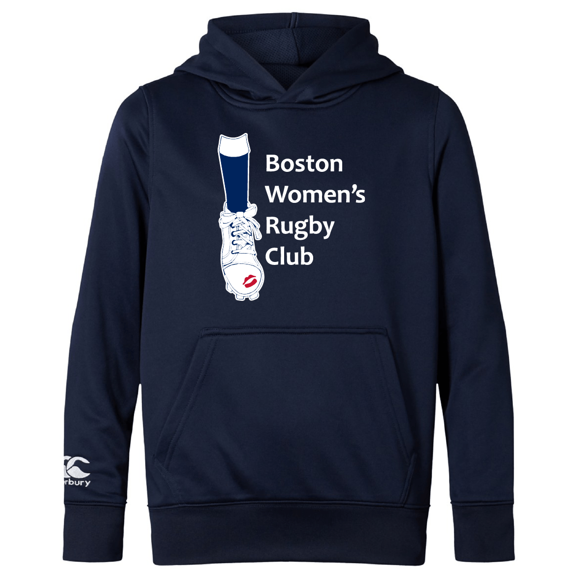 Boston Women's RFC Club Lightweight Hoodie by Canterbury