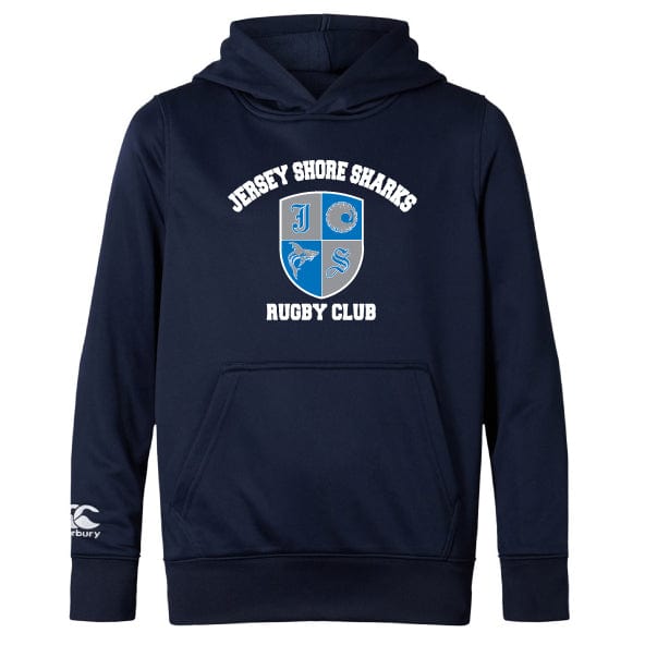 Jersey Shore Sharks Club Lightweight Hoodie by Canterbury