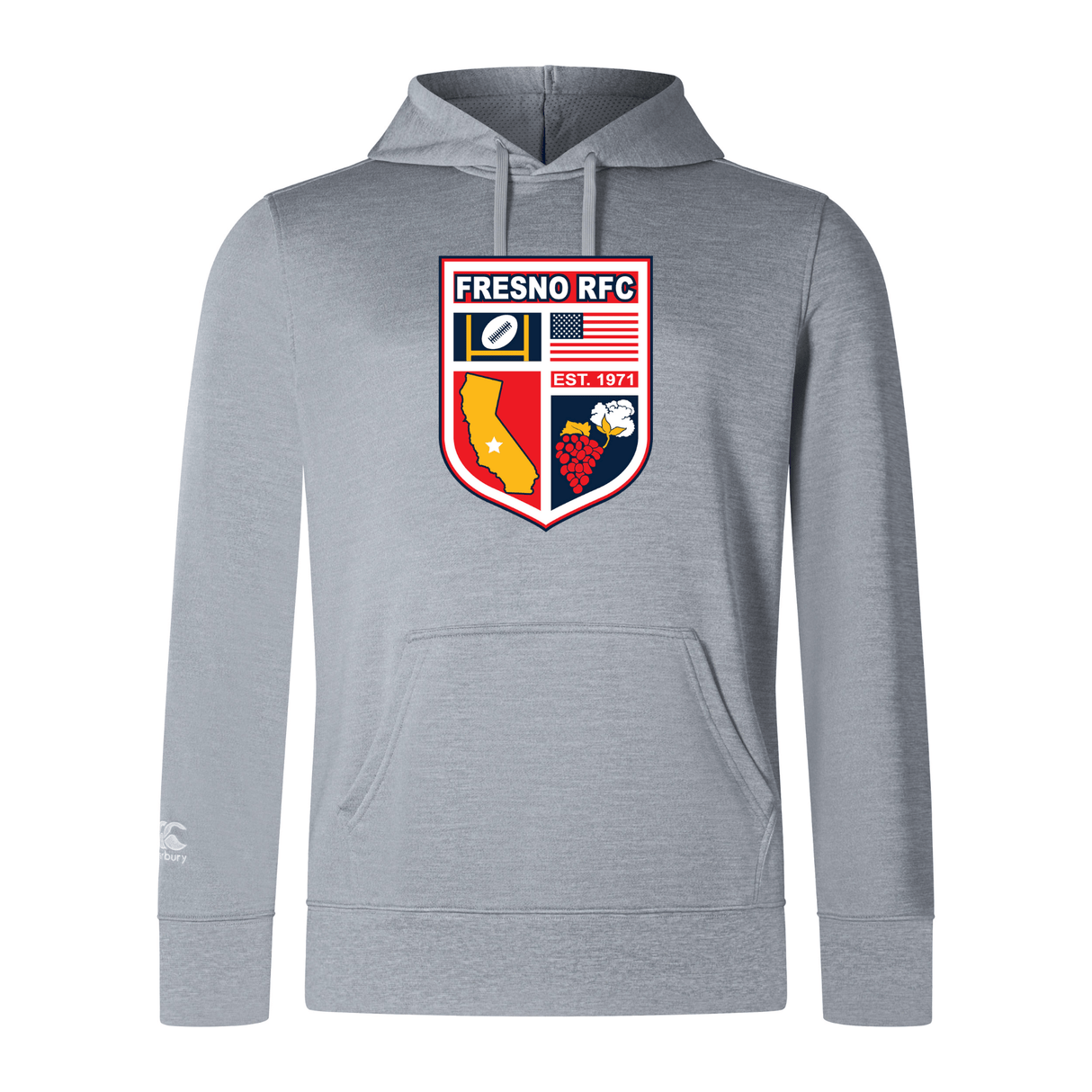 Fresno RFC Club Lightweight Hoodie by Canterbury