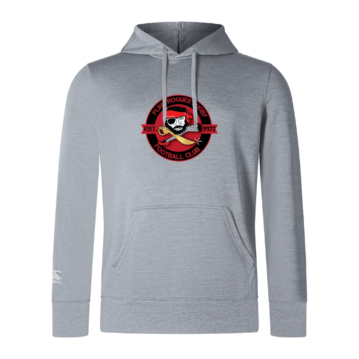 Flint Rogues Club Lightweight Hoodie by Canterbury