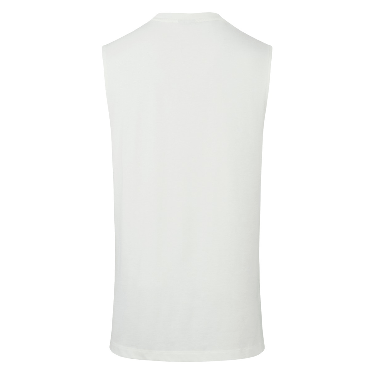 The British & Irish Lions 25 Cotton Muscle Tank by Canterbury, showcasing a sleek sleeveless design, is presented from the back against a plain background. This timeless piece reflects the essence of the British & Irish Lions with its refined simplicity and elegance.