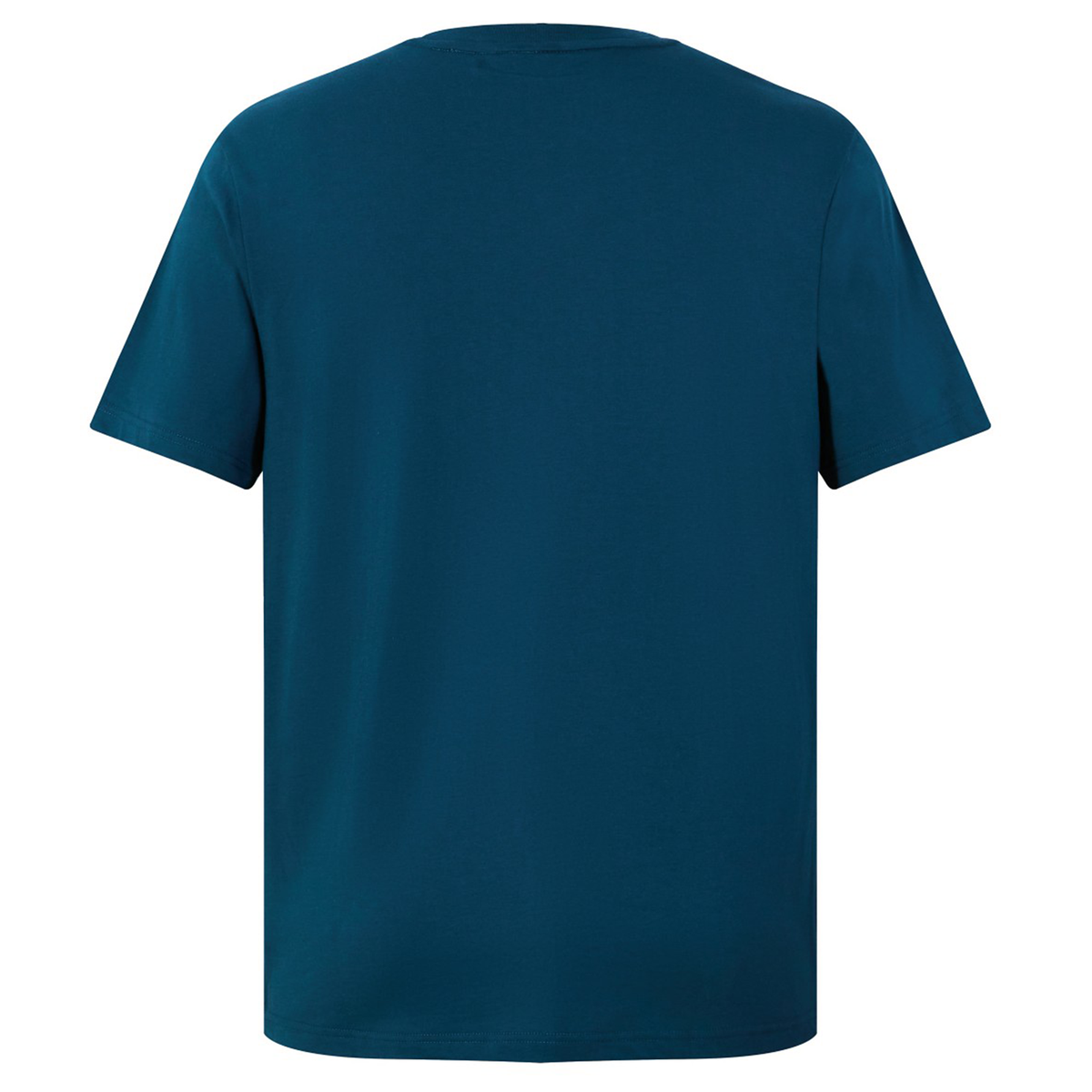 The Uglies Logo T-Shirt by Canterbury, a plain teal blue short-sleeved rugby tee, is displayed from the back against a white background.