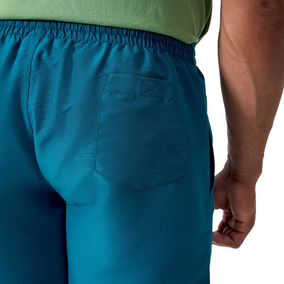A person wearing Canterbury Uglies Logo Tactic Shorts.