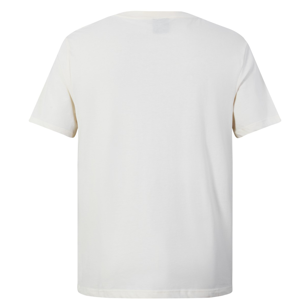 Back view of the Force CCC T-Shirt by Canterbury, an athletic cotton-blend white short-sleeve rugby tee, inspired by Canterbury, displayed on a clean white background.