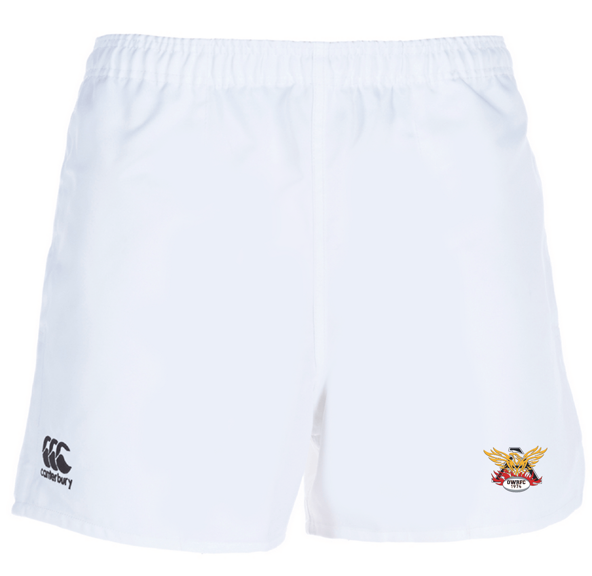 Atlanta Old White Rugby Professional Polyester Rugby Short by Canterbury