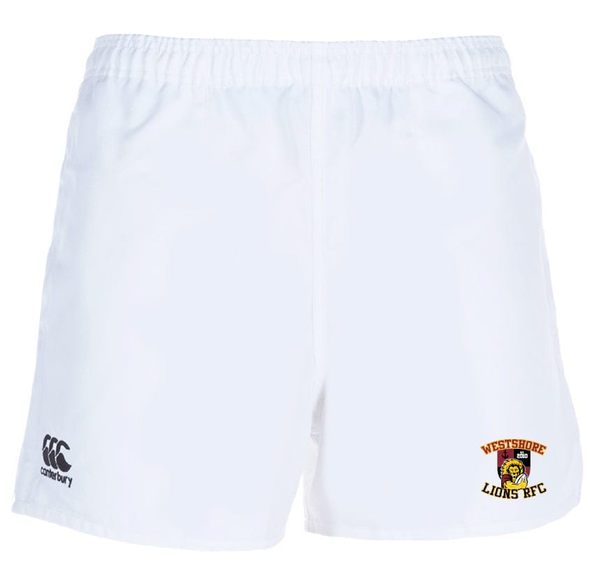 Westshore Lions Professional Polyester Rugby Short by Canterbury