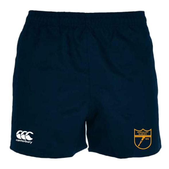 Norfolk Blues Professional Polyester Rugby Short by Canterbury