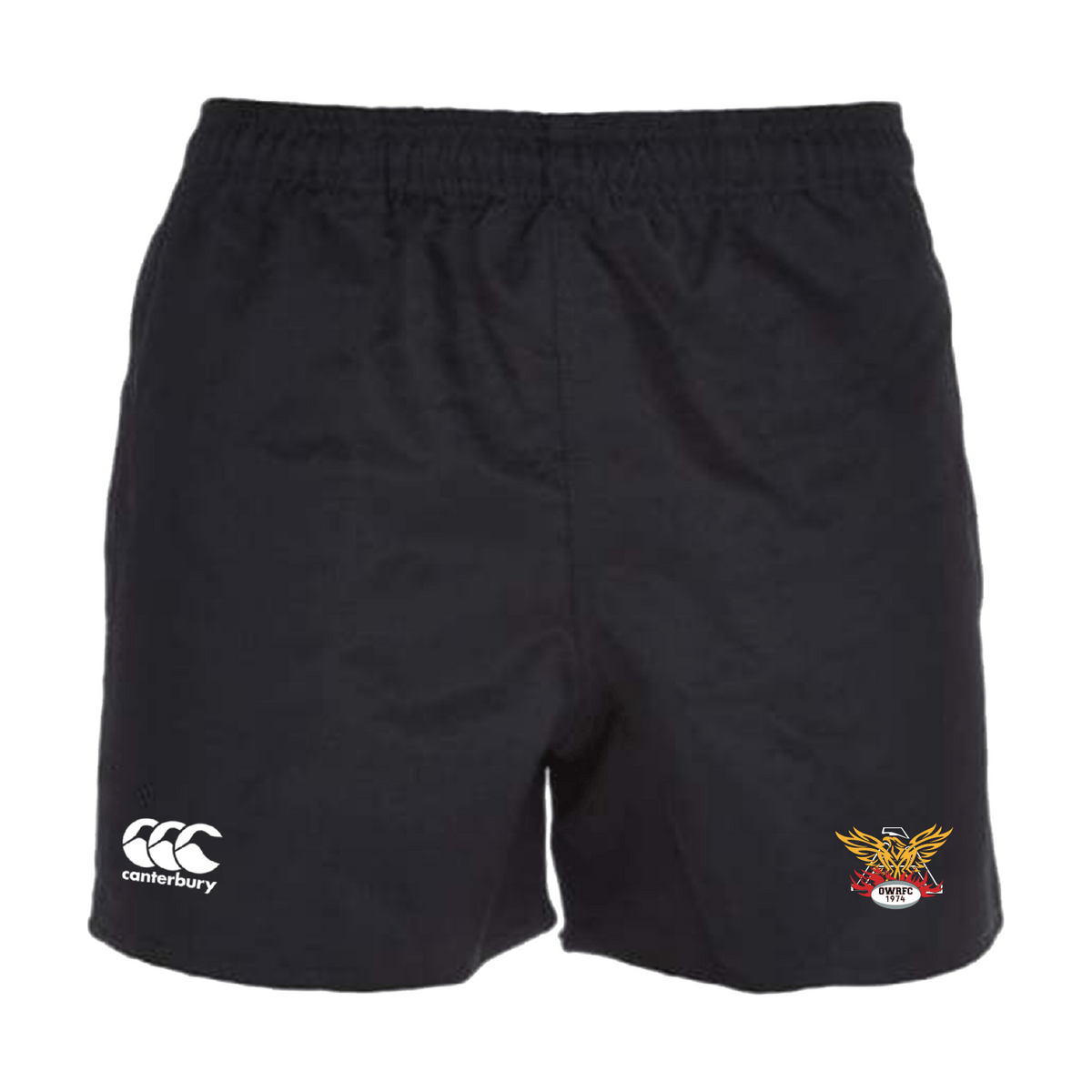 Atlanta Old White Rugby Professional Polyester Rugby Short by Canterbury
