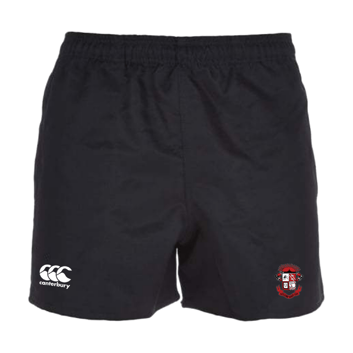 Battleship Rugby Club Professional Polyester Rugby Short by Canterbury