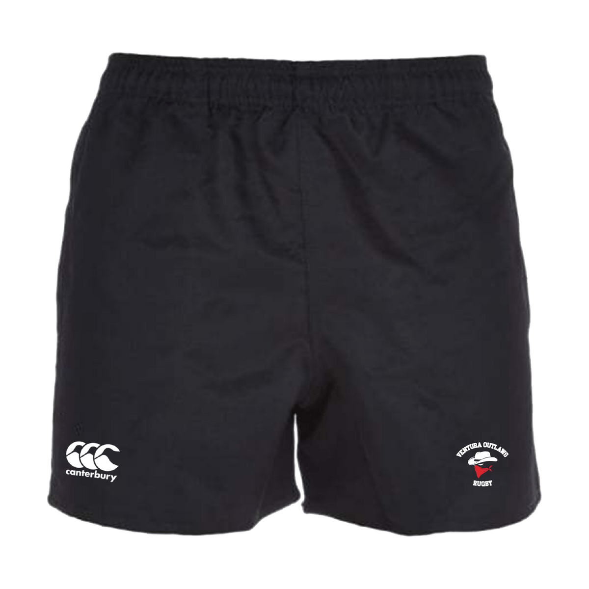 Ventura Outlaws Rugby Professional Polyester Rugby Short by Canterbury