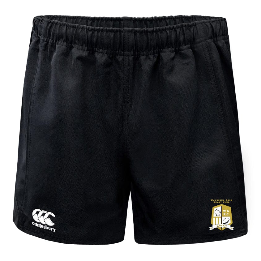 Waukesha Gold Rugby Advantage Rugby Shorts by Canterbury