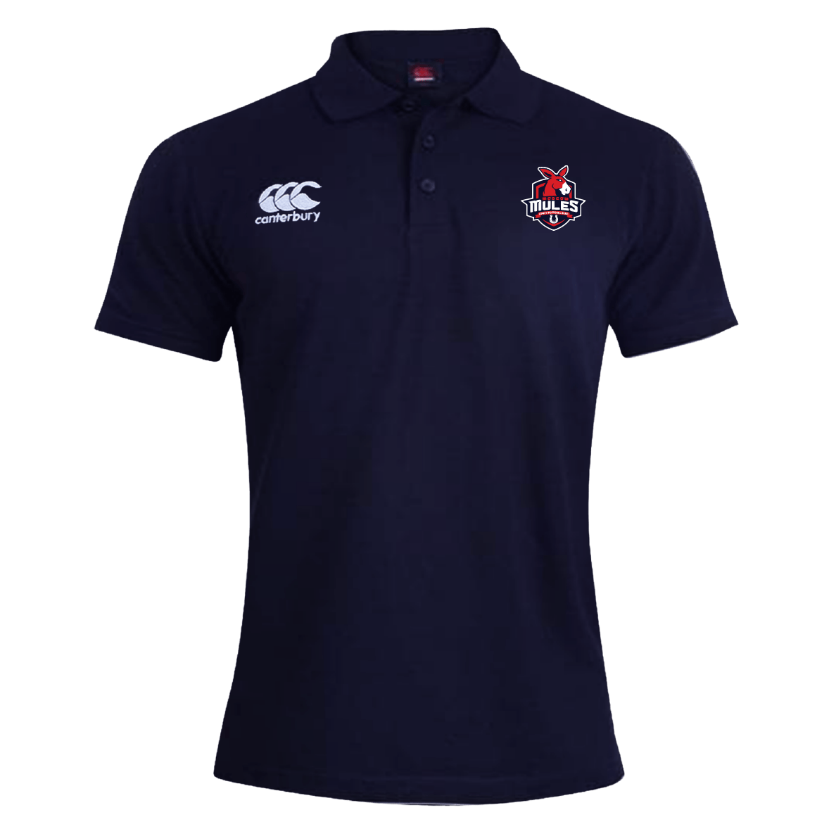 Moscow Mules RFC Waimak Polo by Canterbury