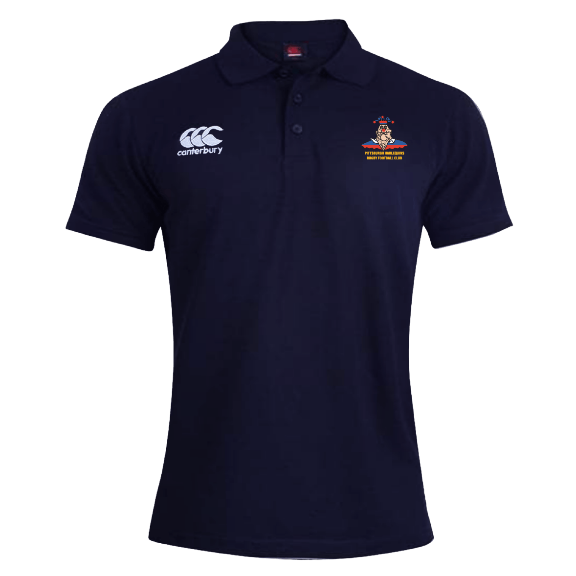 Pittsburgh Harlequins Rugby Waimak Polo by Canterbury
