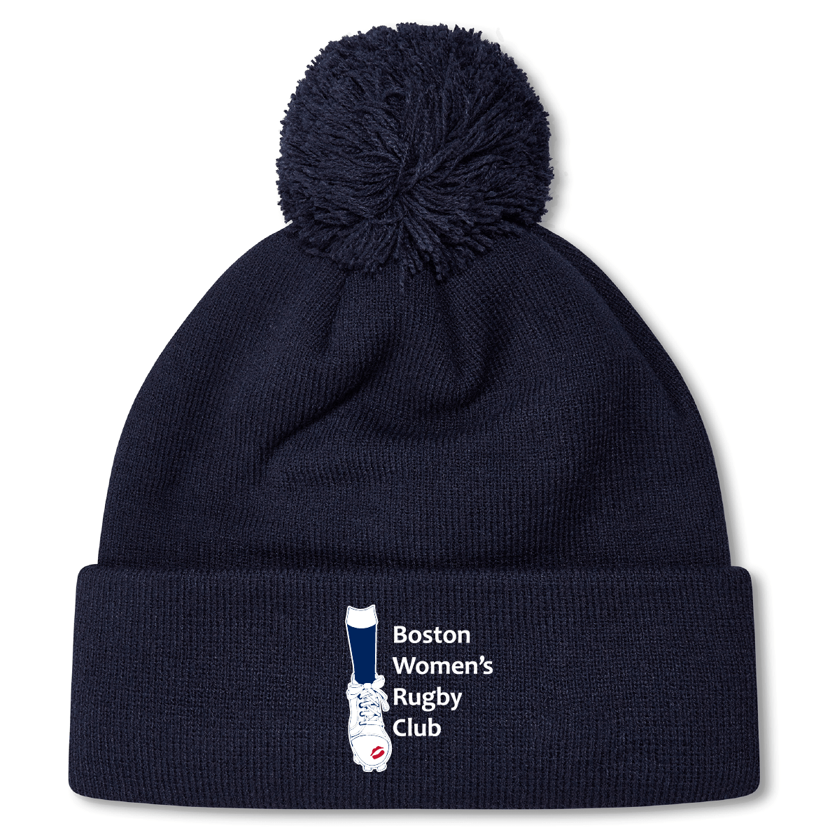 Boston Women's RFC Pom Pom Beanie by Canterbury