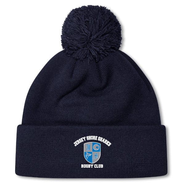 Jersey Shore Sharks Pom Pom Beanie by Canterbury