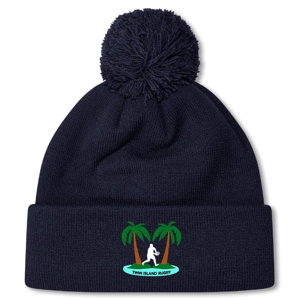 Twin Island Rugby Pom Pom Beanie by Canterbury