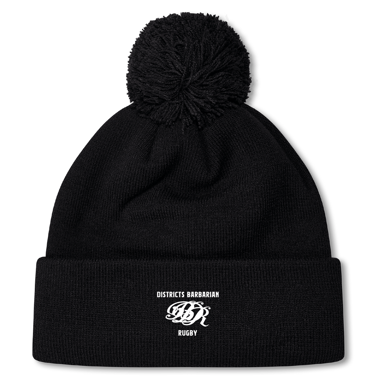 Districts Barbarian RFC Pom Pom Beanie by Canterbury