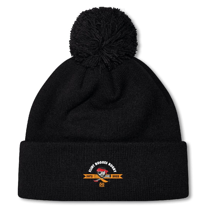 Flint Rogues Pom Pom Beanie by Canterbury