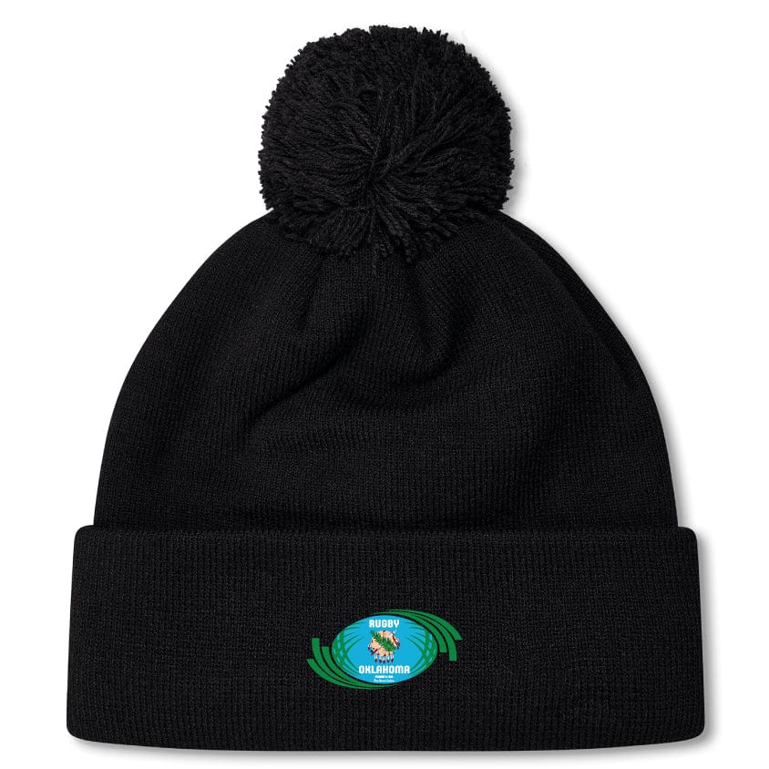 Rugby Oklahoma Pom Pom Beanie by Canterbury