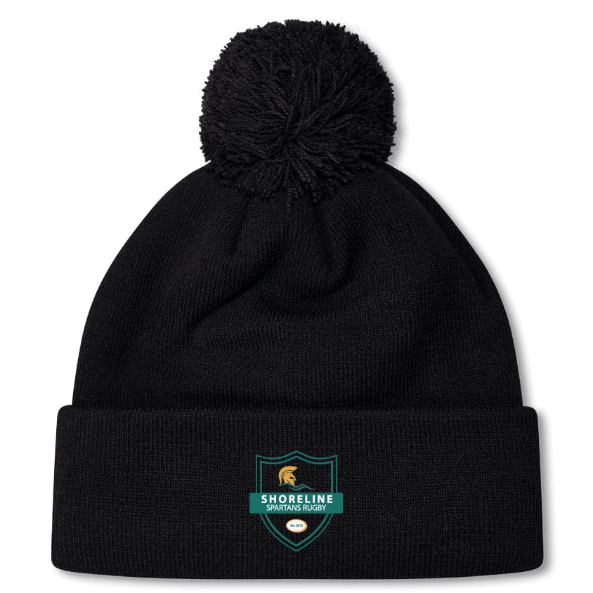 Shoreline Spartans Pom Pom Beanie by Canterbury