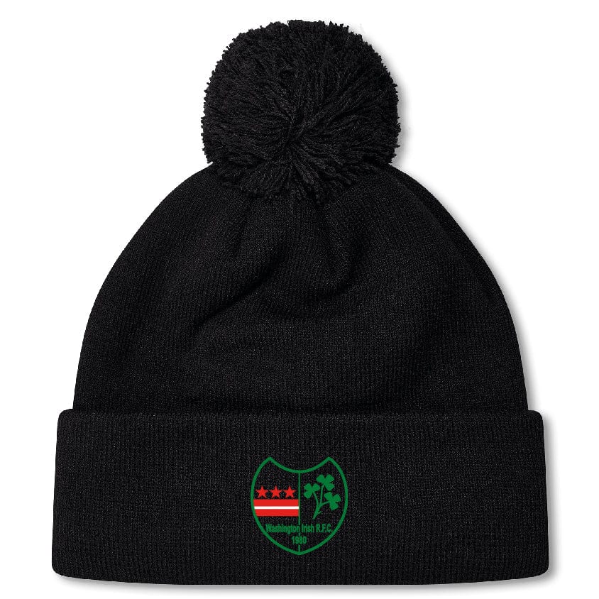 Washington Irish Rugby Pom Pom Beanie by Canterbury