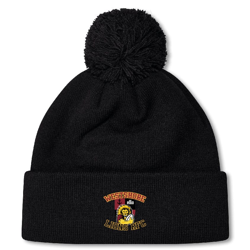 Westshore Lions Pom Pom Beanie by Canterbury