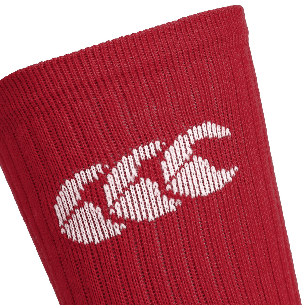 The British & Irish Lions 25 Training Grip Socks by Canterbury in red feature a white logo with three stylized overlapping shapes on the side, making them perfect for Canterbury sessions or showing your support for the British & Irish Lions in style.
