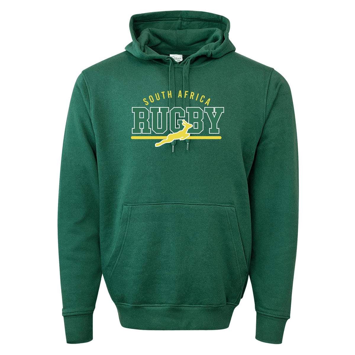 Nations of Rugby South Africa Wordmark 60/40 Pullover Hoodie by WRS Augusta, featuring "South Africa Rugby" text and logo.