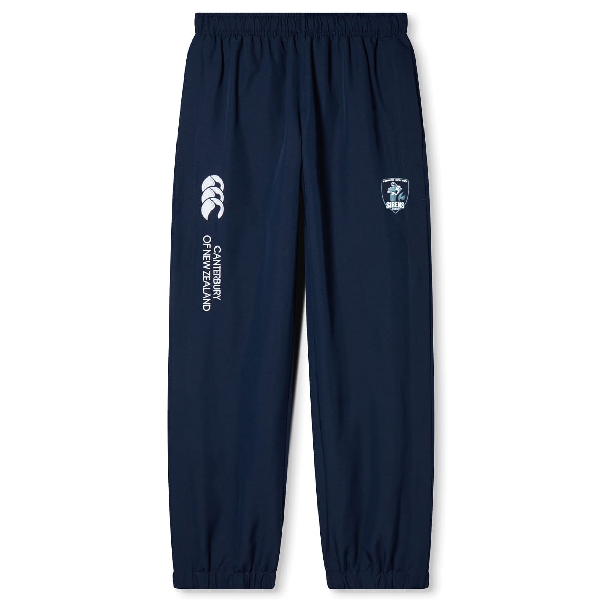 The EMB Canterbury Eckerd College Cuffed Hem Stadium Pant features an elastic waistband and cuffs, plus Canterbury branding—these men's pants are perfect for showing Eckerd College pride.