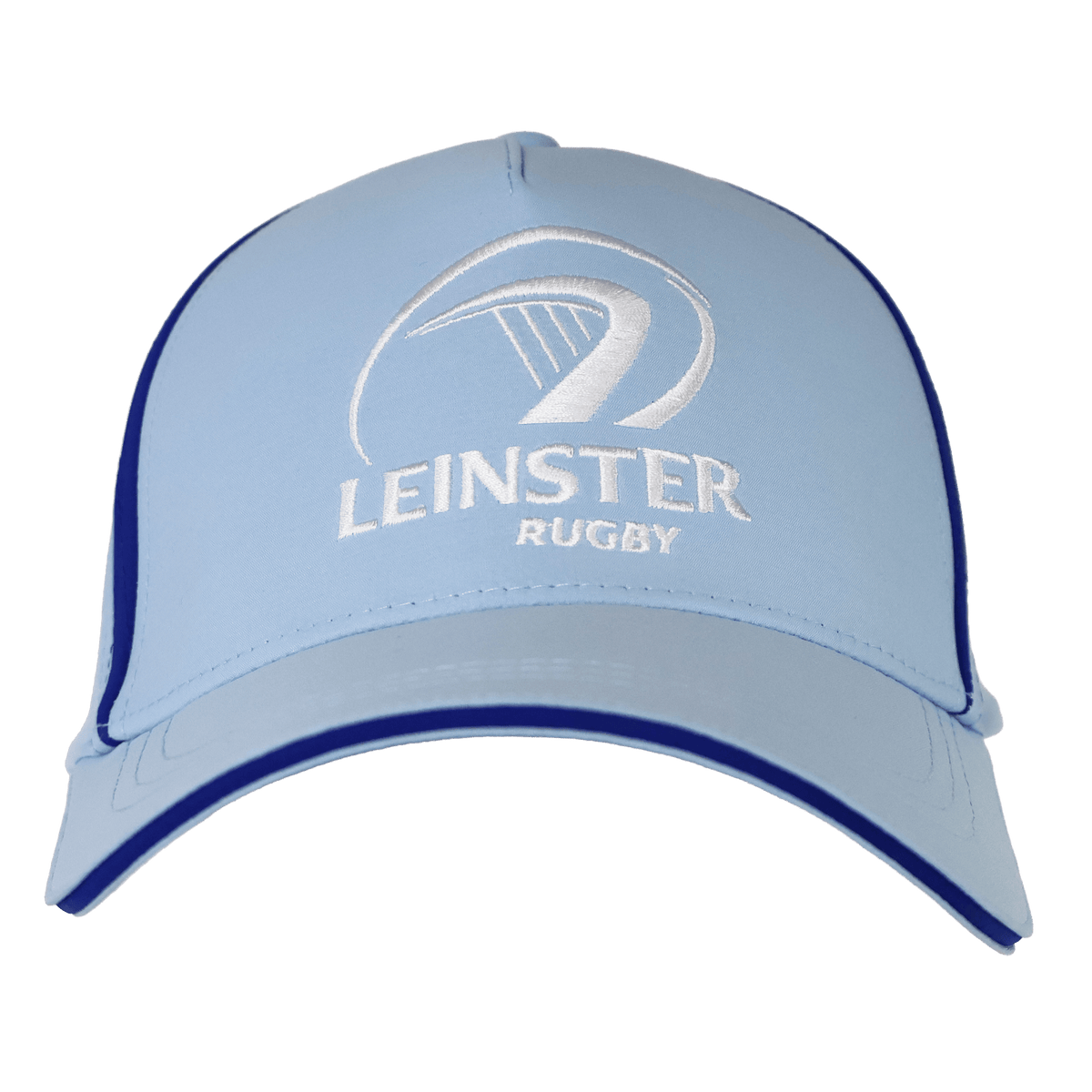 The Castore Leinster 24/25 Club Cap is light blue with "Leinster Rugby" embroidered in white on the front.